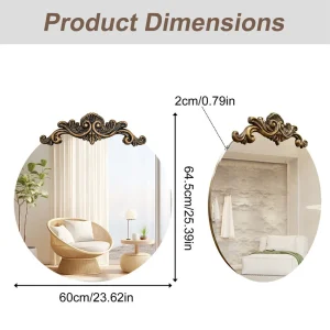 Large Vintage Mirror